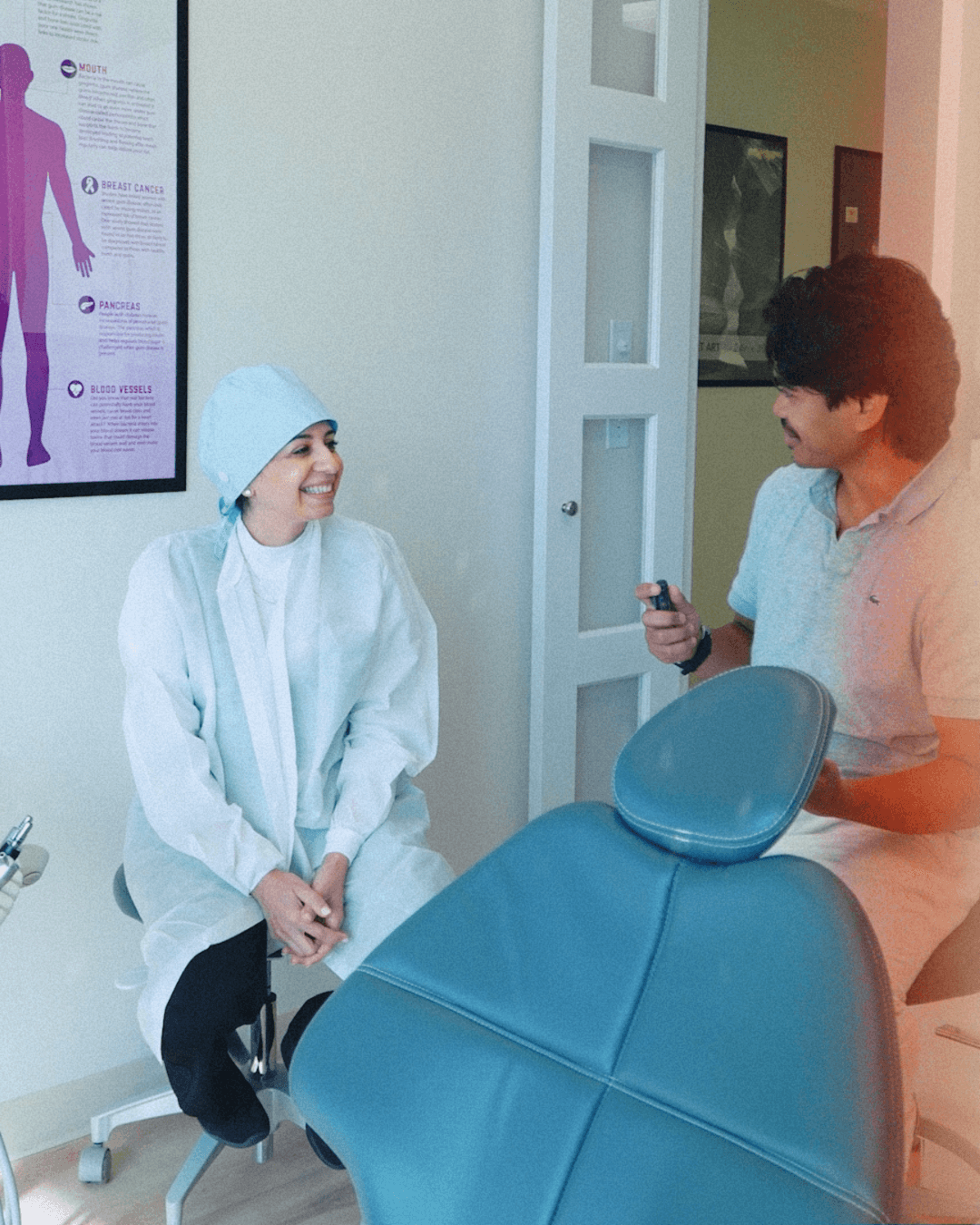 Professional dental consultation